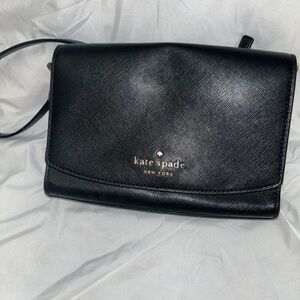 Black Kate spade crossbody